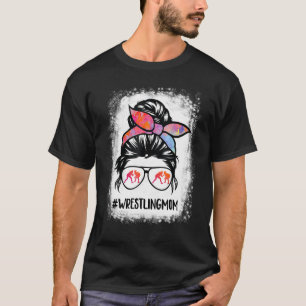 Camiseta Luta Mãe Tee Para Mulheres Lutadoras Mamãe Mensage