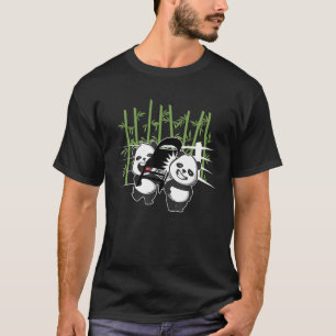 Camiseta Luta Pandas Zoo Para Homens 5