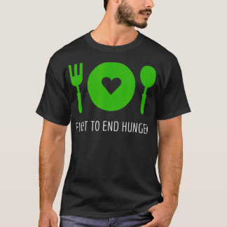 Camiseta Luta para acabar com a fome agora