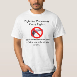 Camiseta Luta para direitos escondidos do carregar