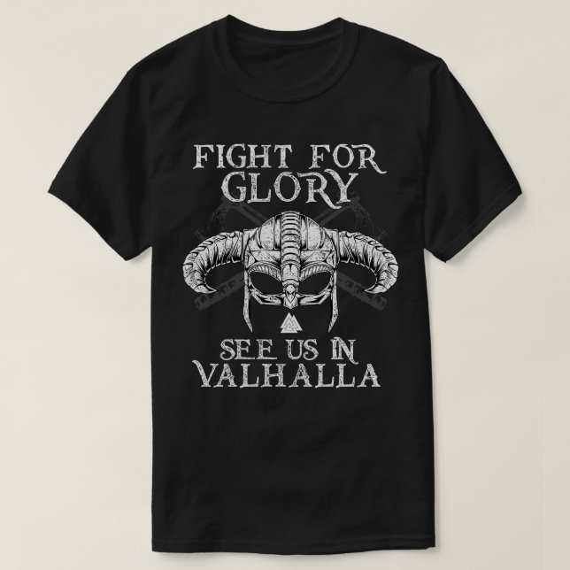 Camiseta Luta pela Glória Valhalla 5 (Frente do Design)