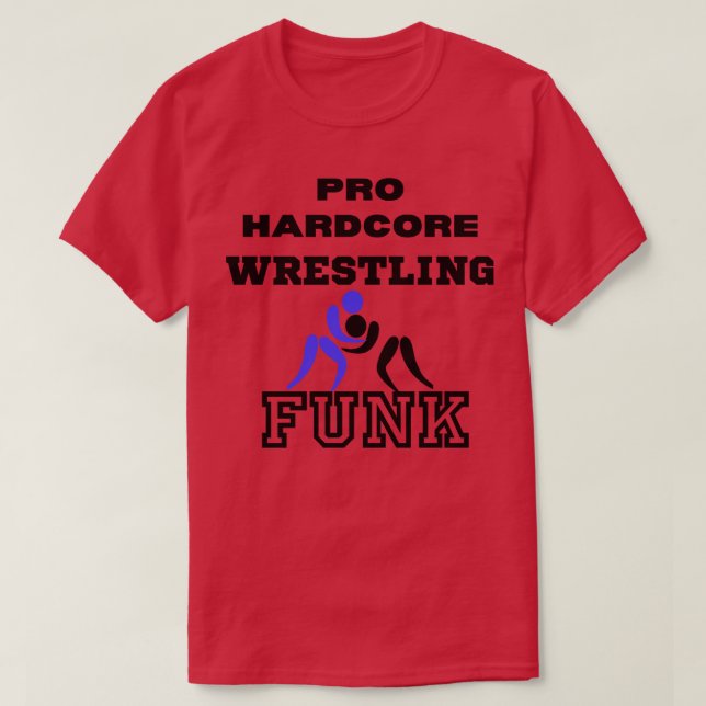 Camiseta Luta Pro hardcore Terry funk 1 (Frente do Design)
