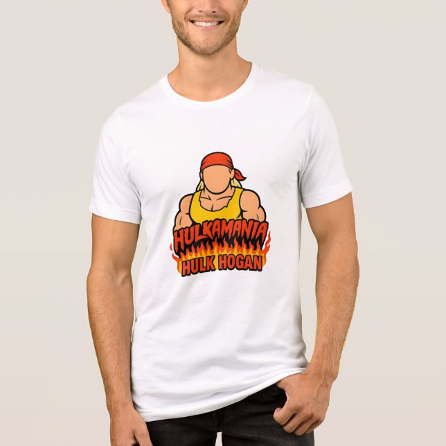 Camiseta "Luta Royalty: Hulkamania Vive" (Frente)