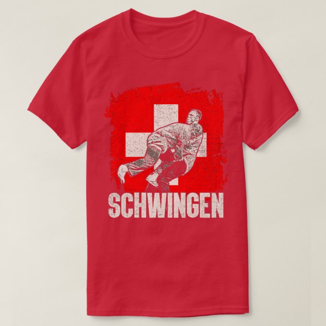 Camiseta Luta Suíça Schwingen2 1 (Frente do Design)
