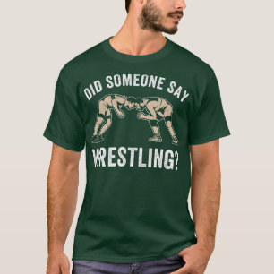 Camiseta Luta Ventilador Amateur Luta Coach Funny Wrestand