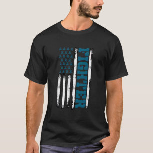 Camiseta Lutador da Conscientização da Esclerodermia Bandei