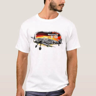 Camiseta Lutador de FB 109 Messerschmitt WW2