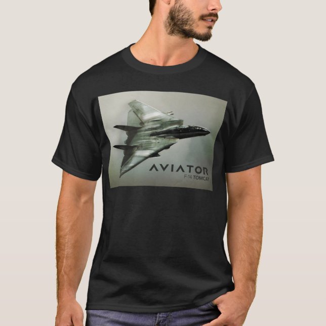 Camiseta Lutador de jato de F-14 Tomcat (Frente)