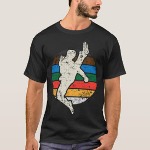 Camiseta lutador de karatê taekwondo retrô vintage arte mar