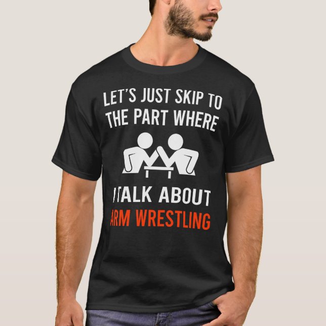 Camiseta Lutador de Luta armado (Frente)