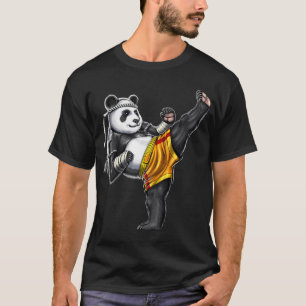 Camiseta lutador de Muay Thai Panda