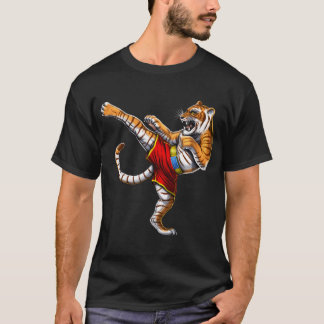 Camiseta lutador de Muay Thai Tiger