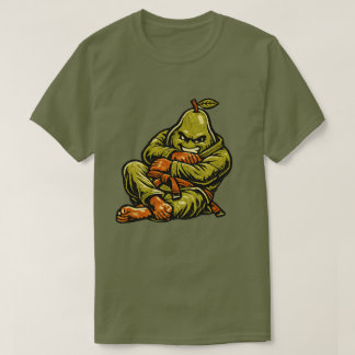 Camiseta Lutador de Pé no Chão — BJJ Grappling Retro Vintag