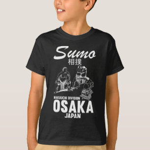 Camiseta Lutador de Sumô Humorístico Judô Osaka Japão Lutad