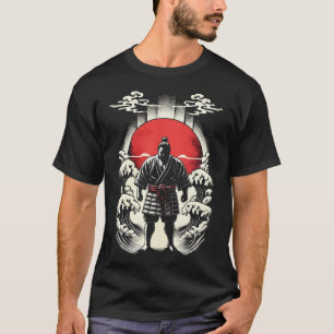 Camiseta Lutador de Sumô na Lua Vermelha, Tatuagem de Anime
