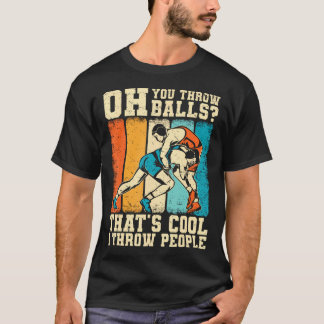 Camiseta Lutador de Wrestling Legal Homens Rapazes Divertid