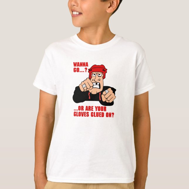 Camiseta Lutador do hóquei (Frente)