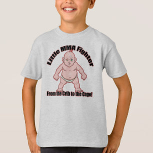 Camiseta Lutador misturado pequeno das artes marciais do