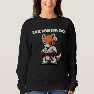 Camiseta Lutador Taekwondo TKD Fox Kid