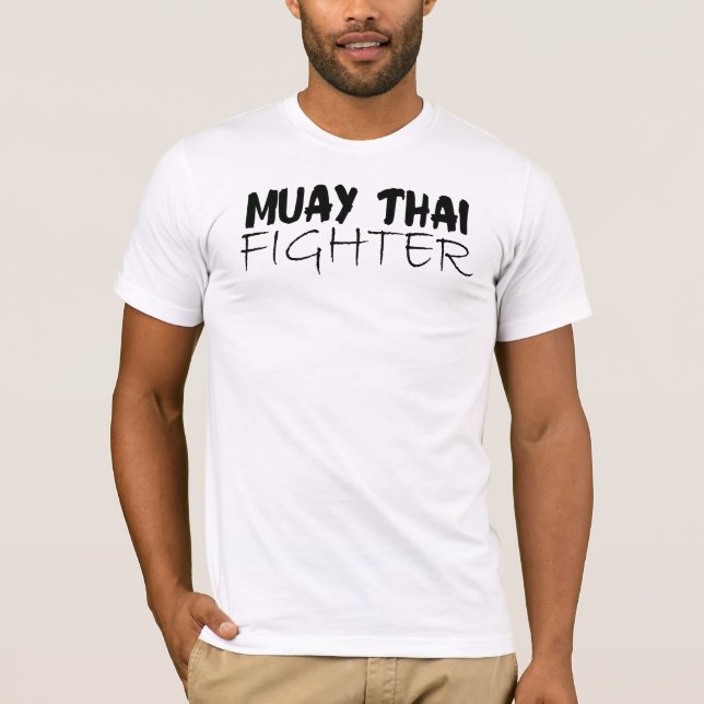 Camiseta Lutador tailandês de Muay (Frente)