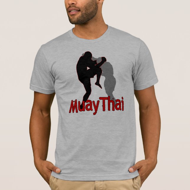Camiseta Lutador tailandês de Muay (Frente)