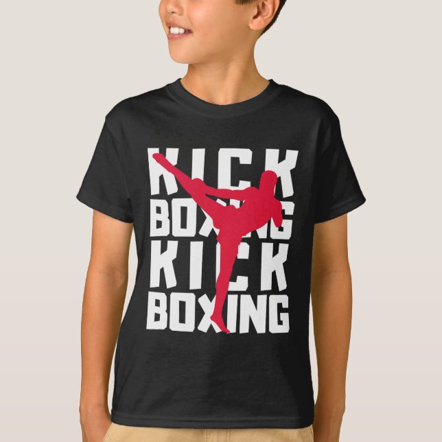 Camiseta Lutadora de Kickboxing (Frente)