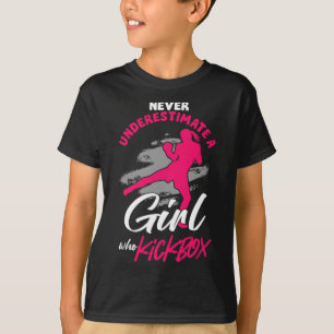 Camiseta Lutadora de Kickboxing Kickboxing Mma Esportes Mar