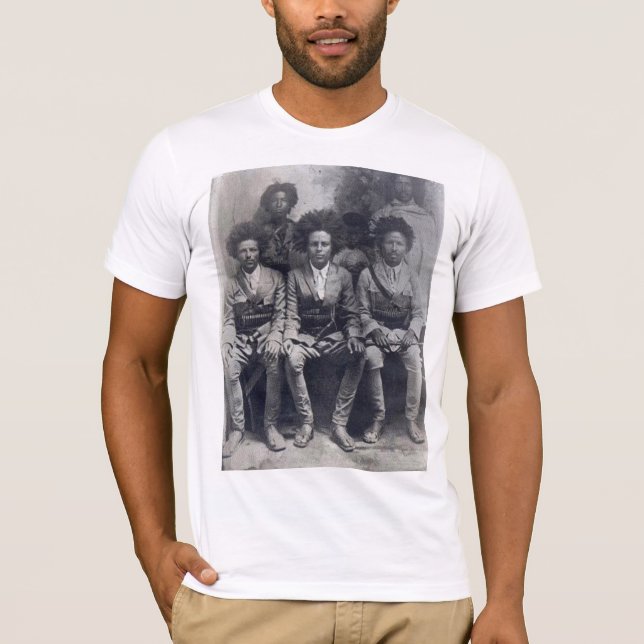 Camiseta Lutadores etíopes da liberdade (Frente)