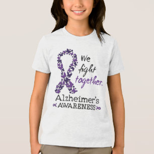 Camiseta Lutamos juntos - Consciência do mal de Alzheimer