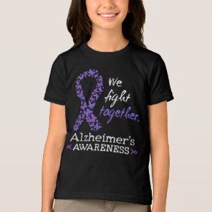 Camiseta Lutamos juntos - Consciência do mal de Alzheimer