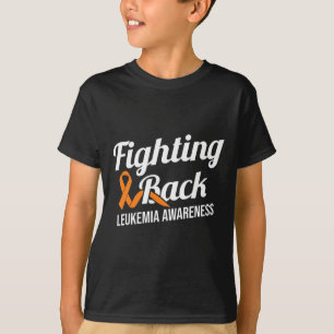 Camiseta Lutando Contra a Leucemia Sensibilização Cancer R