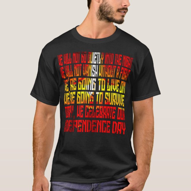 Camiseta Lutando Palavras (Frente)