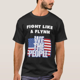 Camiseta Lutar Como Um Flynn - Nós, As Pessoas - Eua - Patr
