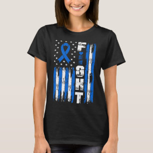 Camiseta Lutar Contra a Ataxia Conscientização Patriótica B