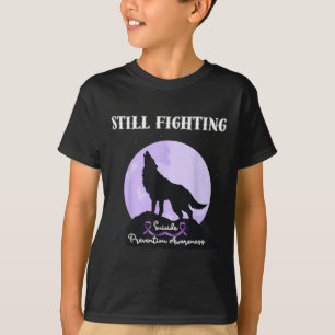 Camiseta Lutar contra o Lobo de Sensibilização para a Preve