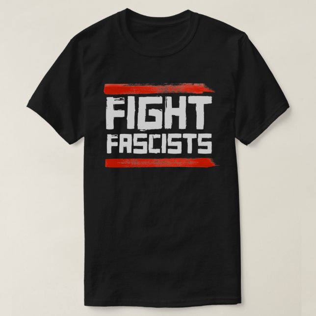 CAMISETA LUTAR CONTRA OS FASCISTAS (Frente do Design)