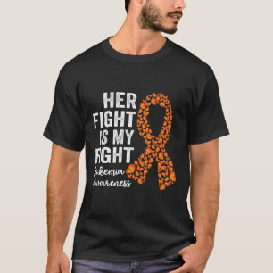 Camiseta Lutar É Minha Luta Contra A Leucemia De Suporte La