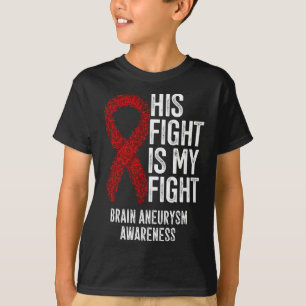 Camiseta Lutar É Minha Luta Contra O Aneurismo Cérebro Sens