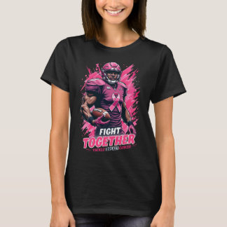 Camiseta Lutar Juntos Contra o Câncer de Mama