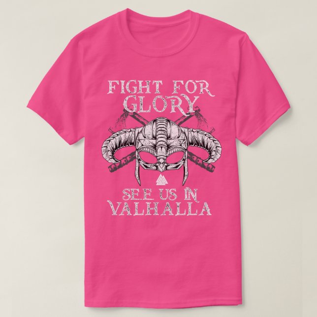 Camiseta Lutar pela Glória Valhalla 5 (Frente do Design)