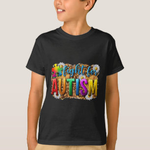 Camiseta Lutar Pelo Autismo Daisy E Puzzle Conscientização