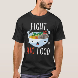 Camiseta Lutar Pho Comida Palitos Vietnamita Macarrão Asiát