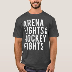 Camiseta Lutas de arena e hóquei