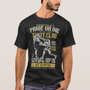 Camiseta Lutas de MMA Masculinas Lutador Masculino Legal MM
