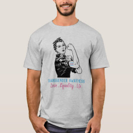 Camiseta Lutas de Rosie para a igualdade do Transgender