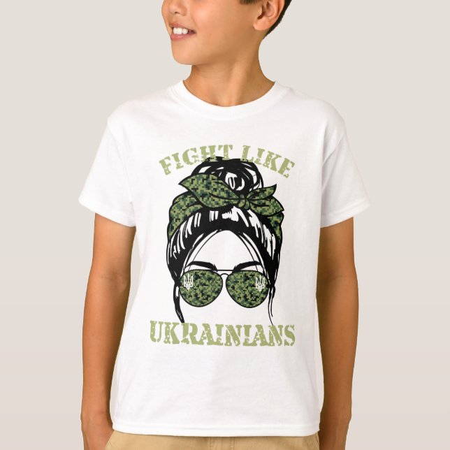 Camiseta Lute Como Ucraniano 2  (Frente)
