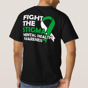 Camiseta Lute Contra O Estigma. Sensibilização para a sa