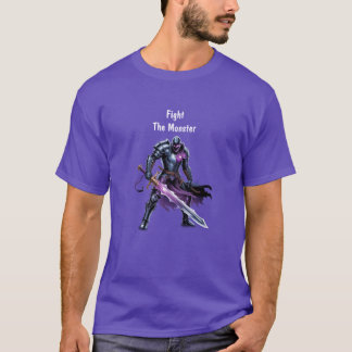 Camiseta Lute contra o monstro