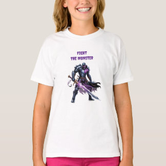 Camiseta Lute contra o monstro