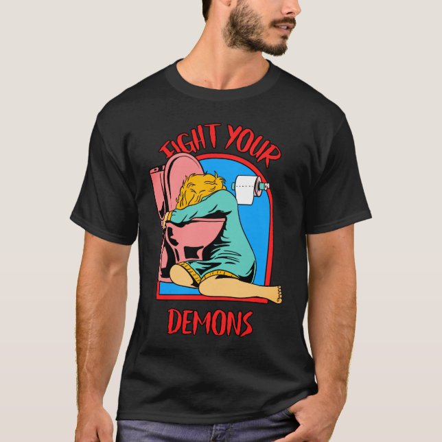 Camiseta Lute Contra Seus Demônios (Frente)